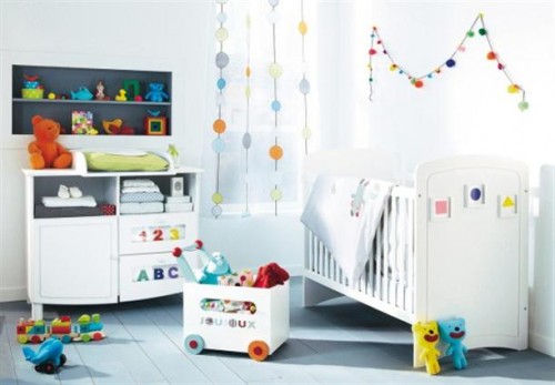 дизайн детской комнаты для младенца