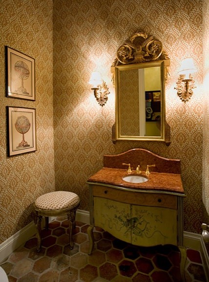 Дизайн интерьера туалетной комнаты девятнадцатого века