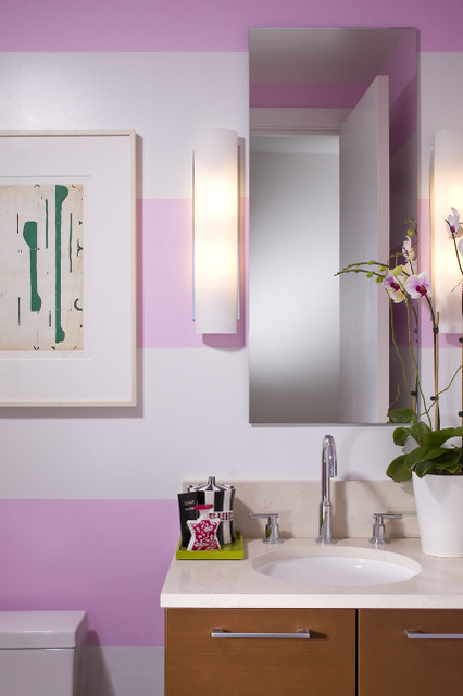 Дизайн интерьера ванной комнаты в романтическом стиле