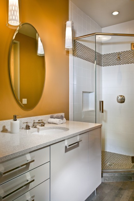 Фото современного дизайна туалетной комнаты