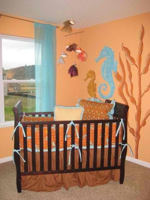 Фотография необычного дизайна детской комнаты