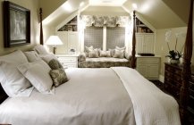 Элегантный дизайн спальни в стиле модерн