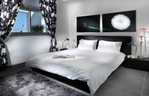 Фото современной спальни стиля модерн