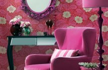 розовые стены фото