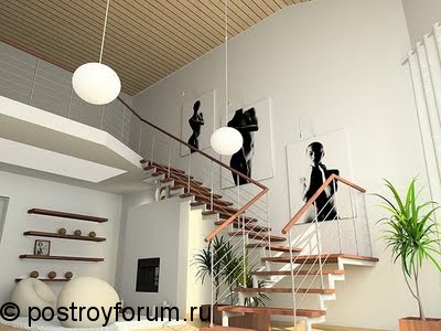 Дизайн лестниц в доме фото