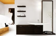 дизайн потолков в ванной комнате
